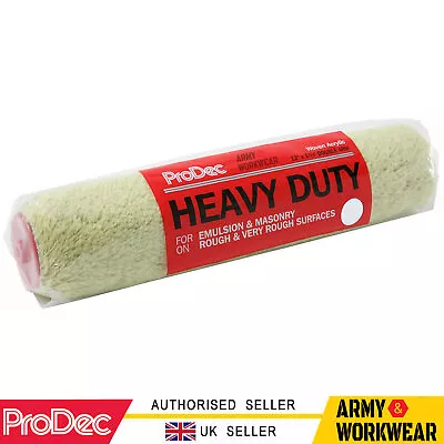 ProDec 12  Heavy Duty Woven Roller Paint Sleeve Emulsion & Masonry Paints 300mm • £6.95