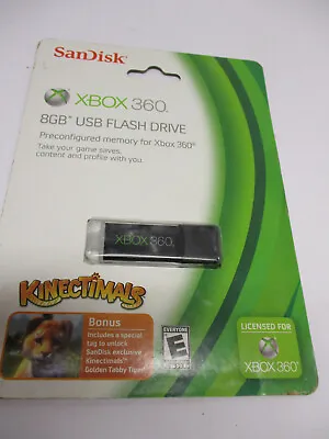 $22.49 • Buy SanDisk USB FLASH DRIVE 8GB XBOX 360 / Brand NEW & Sealed