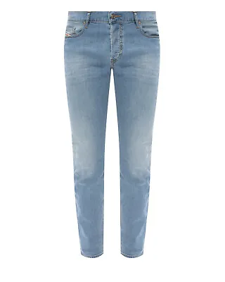Diesel - Mens Low Rise Slim Fit Stretch Jeans Light Blue - D-Luster 009NX • $99.90