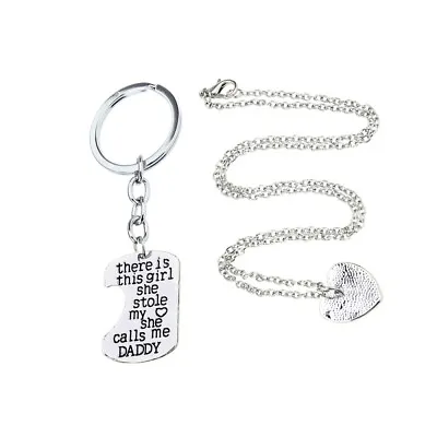 Thanksgiving Father's Day Lovely Pendant Necklace Jewelry Keychain Grandpa • £7.78