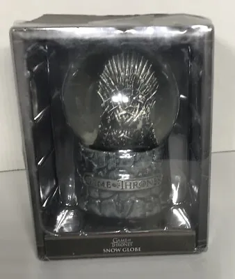 HBO Game Of Thrones Iron Throne Chair Snow Globe Snowglobe NIB 2019 • $85.64