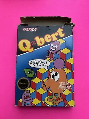 NES-Q*Bert (Nintendo Entertainment System) BOX ONLY • $30