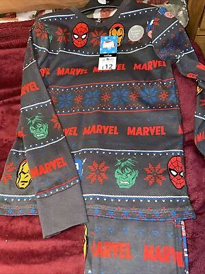 Boys Marvel Pyjamas 7-8 Bnwt • £4