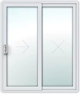 Sliding Patio Door 2-pane / UPVC / Various Colours /  FREE DELIVERY UK MADE  • £1019.94