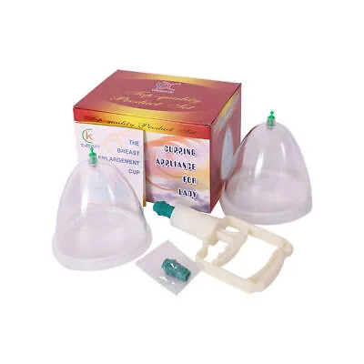 $23.94 • Buy Breast Enhancement Machine Enlargement Pump Lifting Massage Enhancer Vacuum Cups