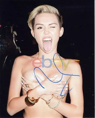 Miley Cyrus Hot Autographed Signed 8x10 Photo Reprint • $19.95