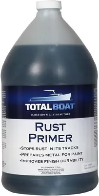 1 Gallon Rust Primer Converter Metal Treatment Stops Rust Professional Repairs • $63
