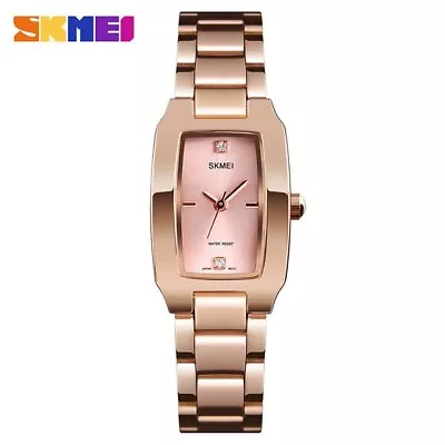 SKMEI 1400 Luxury Quartz Sport Watch Waterproof Ladies Dress Wristwatch • $32.99