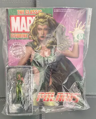 Eaglemoss Marvel Classic Collection Polaris No 53 Display Figure And Mag • £7.99