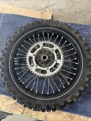 $249.95 • Buy 2009 Kawasaki KX250F Rear Back Wheel Rim Tire