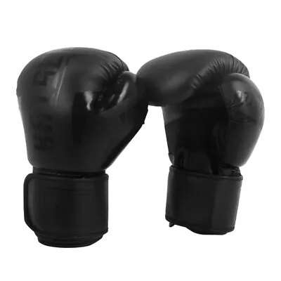 Leather Boxing Gloves Muay Thai Training Punching Bag Sparring MMA Kickboxing... • $32.99