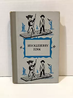 Adventures Of Huckleberry Finn By Mark Twain Junior Deluxe Edition 1954 • $14