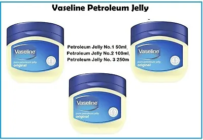 Vaseline Petroleum & Perfect Clear Jelly 50ml 100ml 250ml 450ml UK Best Seller • £5.49
