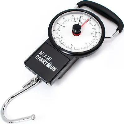 Miami CarryOn Mechanical Luggage Scale With A Tape Measure 75 Lbs • $7.99