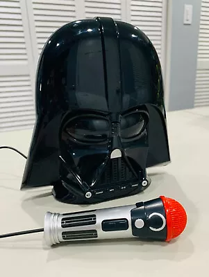 Disney Star Wars Darth Vader Voice Changing Boombox MP3 Voice Changer Mask & Mic • $18