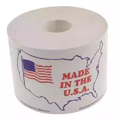Roll Of 500 Shipping Labels: 5  High X 3  Wide  Made In The U.S.A.  • $23.10