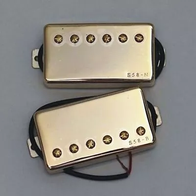  Ibanez Gold Super58 S58 Pickups Alnico Humbucker Pickups Gold From Korea • $44