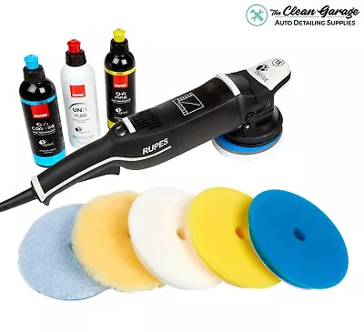 Rupes BigFoot LHR15 Mark III 3 Random Orbital Polisher Combo 15mm DA Buffer Kit • $525