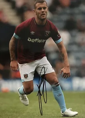 Jack Wilshere - West Ham Footballer - Excellent Signed Colour Photograph • £25