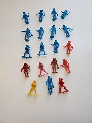 Marx MPC Space Men Atsronaut Figures - Set Of 19 Assorted Colors • $19