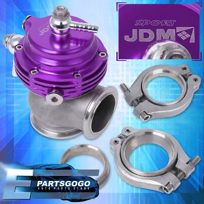 35mm 38mm Compact Turbo Steel Manifold Mount Waste Gate Dump Valve Purple • $33.99