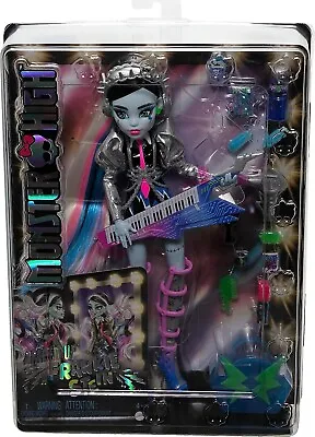 Monster High Doll Amped Up Frankie Stein Rockstar - Brand New • $39.95