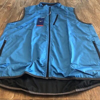 Mizuno Men's Breath Thermo Vest Size M In Swedish Blue  • $105.99