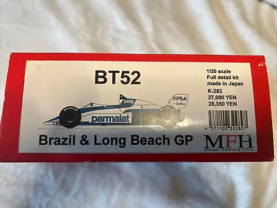 Model Factory Hiro 1/20 Kit Brabham BT52 Brazil And Long Beach GP K-282 MFH Rare • $500