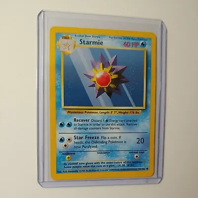 $6.79 • Buy 4th Print Starmie 64/102 Base Set Pokemon Common Card Near Mint