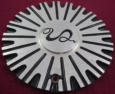 U2 Wheels Silver / Black Custom Wheel Center Cap # CSU2-29-2A (1) • $49.95