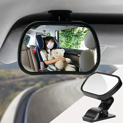 Forward Facing Kids Baby Seat & Child Car Interior Rear View Safety Mirror UK • £6.82