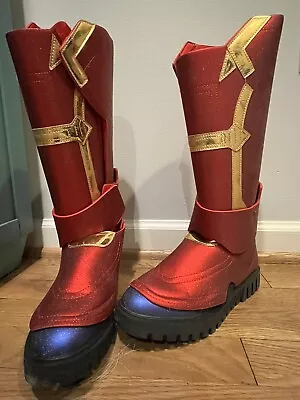 Captain Marvel Boots Cosplay Women Boots Size 8 Marvel • $75