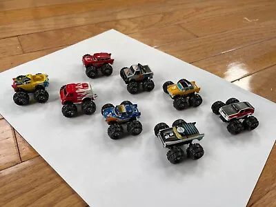 Vintage 80s Micro Machines Lot Of 8 Monster Trucks And Cars • $30