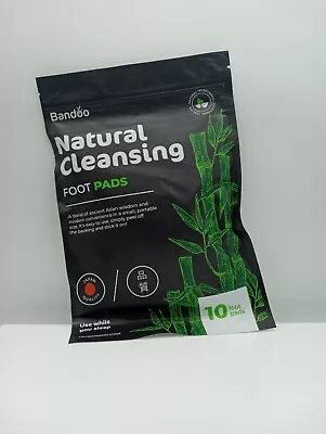 Bandoo Natural Cleansing Foot Pads Detox Natural Ingredients • $12.90
