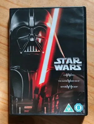 £3.70 • Buy Star Wars Original Trilogy Dvd Box Set Episodes Iv, V And Vi (2013) 3 Discs Vgc