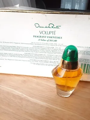 Vintage Volupte Perfume Set Still In Box Lotion Powder Gel • $50