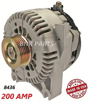 200 Amp 8436 Alternator Ford Mustang Mach 1 03-04 4.6 High Output Performance HD • $149.99