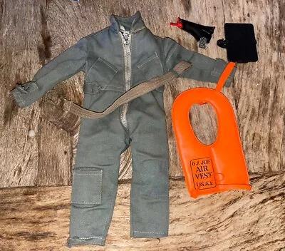 Vintage 1964 Gi Joe Action Pilot Scramble Flight Suit Set • $49.95