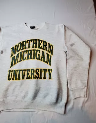 Vintage Jansport Northern Michigan University Sweatshirt 19x24 *Many Stains* USA • $22.86