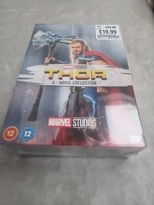 Thor: 4-movie Collection DVD (2022) 1-4 Marvel Studios New & Sealed • £11.98