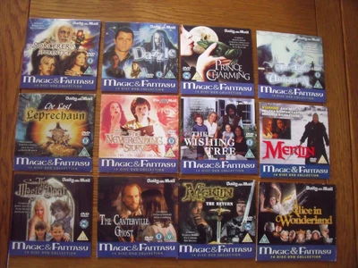 £1.99 • Buy 12 X Daily Mail Promo DVD - Magic And Fantasy Collection