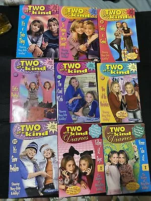 Lot Of 9 Mary -Kate & Ashley Two Of A Kind Diaries Books Full House Olsen Twins • $19.99