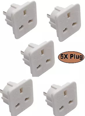 5X UK To Japan America Canada Europe Travel Adaptor Plug Convertor 2 Pin Adapter • £8.99