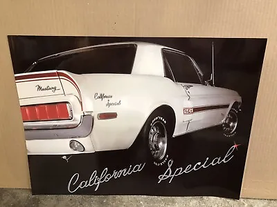 Ford Mustang GT/CS California Special 18x24 Poster NEW RARE • $15