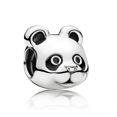 PEACEFUL PANDA  Sterling Silver Charm PANDORA ALE  S925 #791745EN16 B36 • £26.44