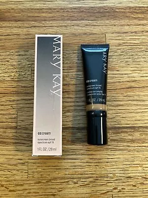 Mary Kay Cc Cream Spf 15-skincare And Foundation 8 In 1 Benefits “deep” • $16.95
