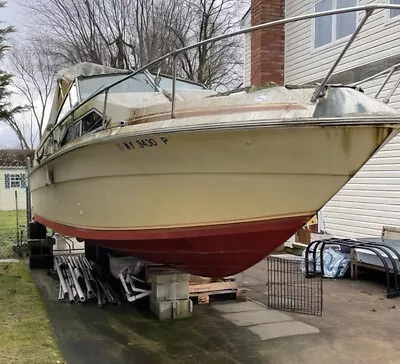 1981 Searay Sundancer 24' Cabin Cruiser W/ Mercruiser 350 V8 Engine • $49.95