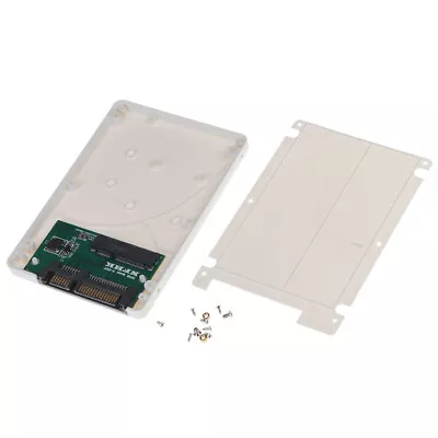 Mini Pcie MSATA Adapter SSD To 2.5 Inch SATA3 Adapter Card With Case SATA Ada-WR • $3.44