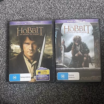 The Hobbit DVDs • $10