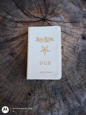 Vintage 1941 Holy Bible OES Order Of Eastern Star Holman Edition Freemason  • $15